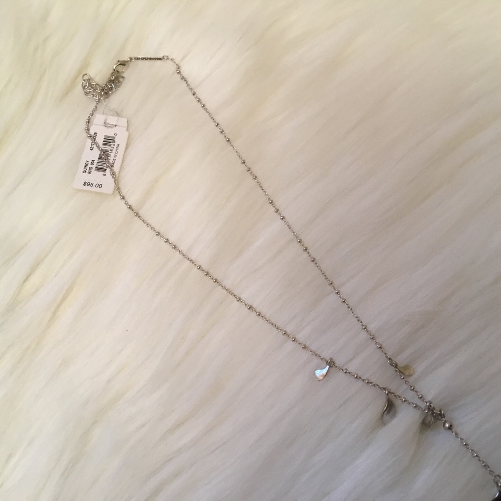 Kendra Scott Quincy Y Larait Necklace CZ NWT - Picture 5 of 8